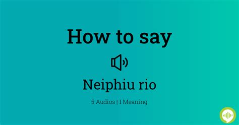 neiphiu rio pronunciation|How To Pronounce Neiphiu Rio .